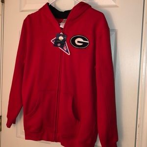 Kids Georgia zippered hoodie